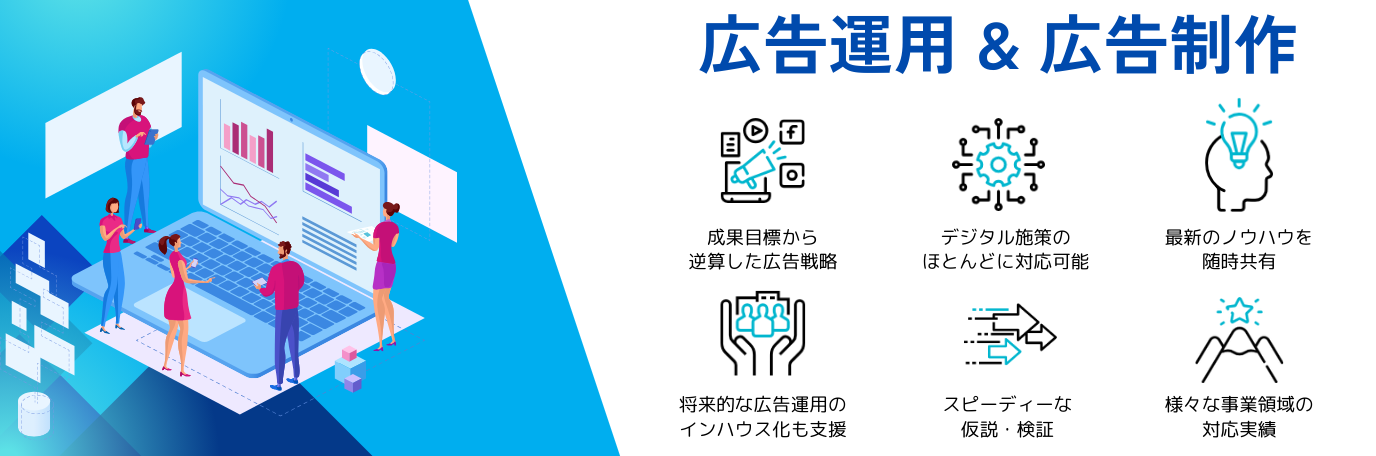 コムマーケティングの広告運用